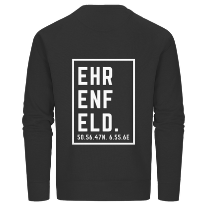 Ehrenfeld Koordinaten (großer Druck auf dem Rücken) - Organic Basic Unisex Sweatshirt