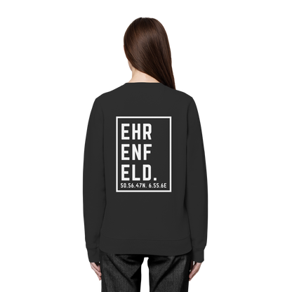 Ehrenfeld Koordinaten (großer Druck auf dem Rücken) - Organic Basic Unisex Sweatshirt