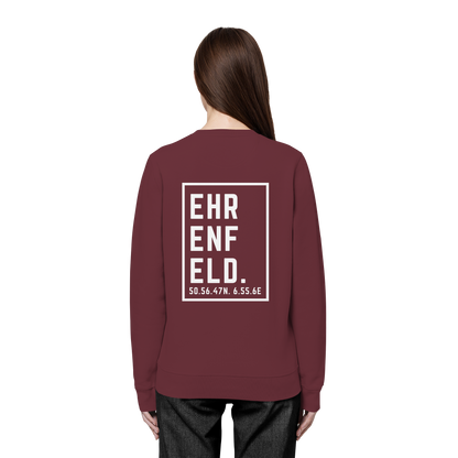 Ehrenfeld Koordinaten (großer Druck auf dem Rücken) - Organic Basic Unisex Sweatshirt