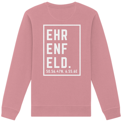 Ehrenfeld Koordinaten (großer Druck auf dem Rücken) - Organic Basic Unisex Sweatshirt