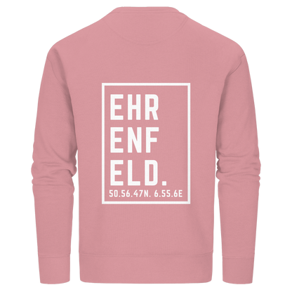 Ehrenfeld Koordinaten (großer Druck auf dem Rücken) - Organic Basic Unisex Sweatshirt