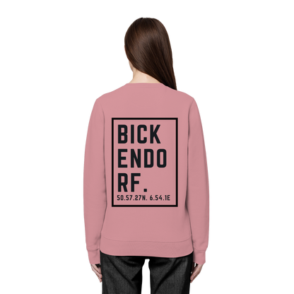 Bickendorf Koordinaten (großer Druck auf dem Rücken) - Organic Basic Unisex Sweatshirt