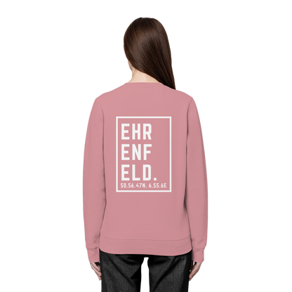 Ehrenfeld Koordinaten (großer Druck auf dem Rücken) - Organic Basic Unisex Sweatshirt