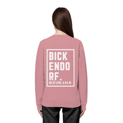 Bickendorf Koordinaten (großer Druck auf dem Rücken) - Organic Basic Unisex Sweatshirt