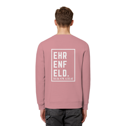 Ehrenfeld Koordinaten (großer Druck auf dem Rücken) - Organic Basic Unisex Sweatshirt