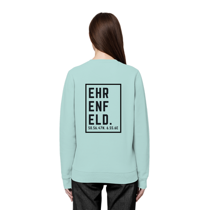 Ehrenfeld Koordinaten (großer Druck auf dem Rücken) - Organic Basic Unisex Sweatshirt