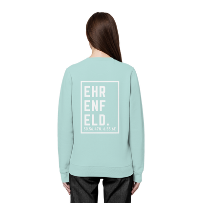 Ehrenfeld Koordinaten (großer Druck auf dem Rücken) - Organic Basic Unisex Sweatshirt