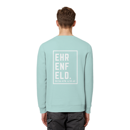 Ehrenfeld Koordinaten (großer Druck auf dem Rücken) - Organic Basic Unisex Sweatshirt