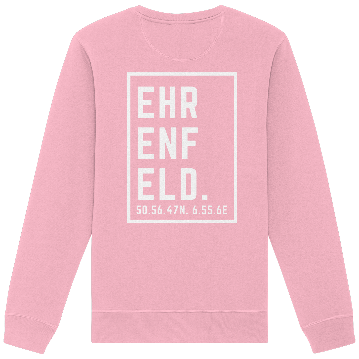 Ehrenfeld Koordinaten (großer Druck auf dem Rücken) - Organic Basic Unisex Sweatshirt