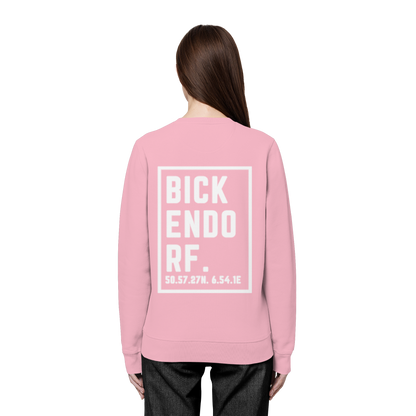 Bickendorf Koordinaten (großer Druck auf dem Rücken) - Organic Basic Unisex Sweatshirt