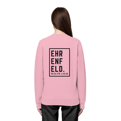 Ehrenfeld Koordinaten (großer Druck auf dem Rücken) - Organic Basic Unisex Sweatshirt