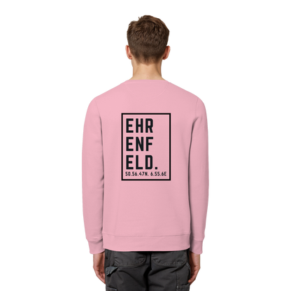 Ehrenfeld Koordinaten (großer Druck auf dem Rücken) - Organic Basic Unisex Sweatshirt