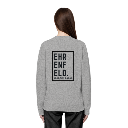 Ehrenfeld Koordinaten (großer Druck auf dem Rücken) - Organic Basic Unisex Sweatshirt
