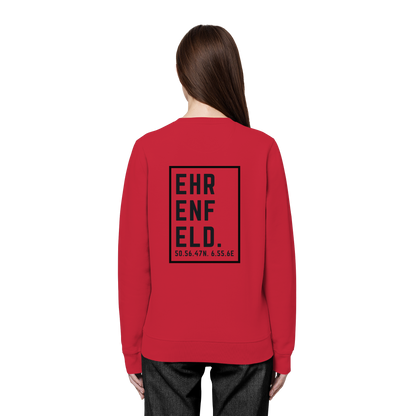 Ehrenfeld Koordinaten (großer Druck auf dem Rücken) - Organic Basic Unisex Sweatshirt