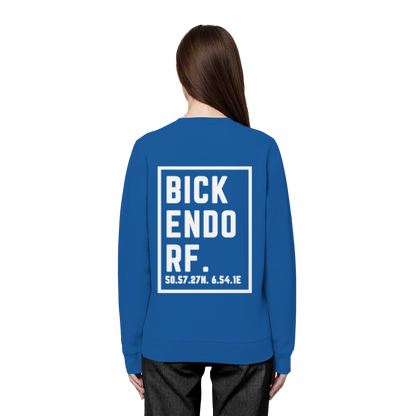 Bickendorf Koordinaten (großer Druck auf dem Rücken) - Organic Basic Unisex Sweatshirt