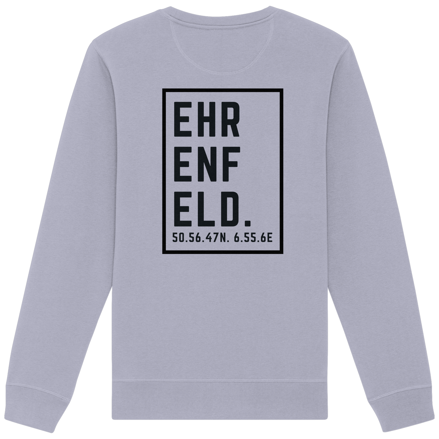 Ehrenfeld Koordinaten (großer Druck auf dem Rücken) - Organic Basic Unisex Sweatshirt