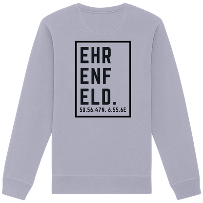 Ehrenfeld Koordinaten (großer Druck auf dem Rücken) - Organic Basic Unisex Sweatshirt