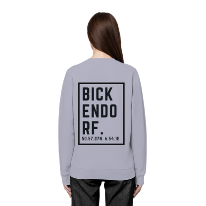 Bickendorf Koordinaten (großer Druck auf dem Rücken) - Organic Basic Unisex Sweatshirt