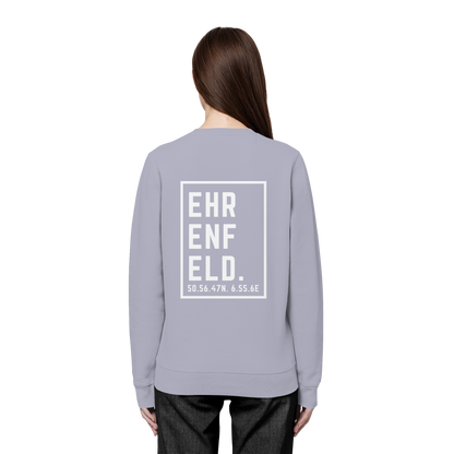 Ehrenfeld Koordinaten (großer Druck auf dem Rücken) - Organic Basic Unisex Sweatshirt