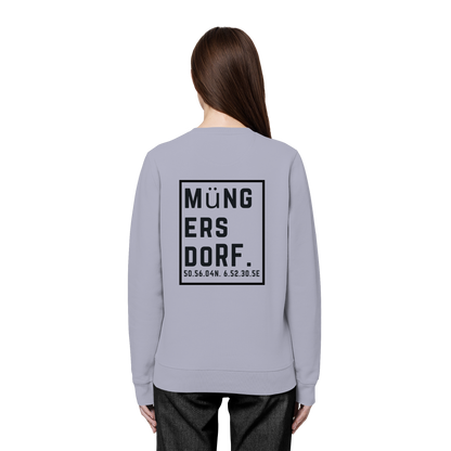 Müngersdorf Koordinaten (großer Druck auf dem Rücken) - Organic Basic Unisex Sweatshirt