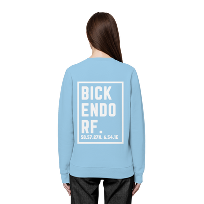 Bickendorf Koordinaten (großer Druck auf dem Rücken) - Organic Basic Unisex Sweatshirt
