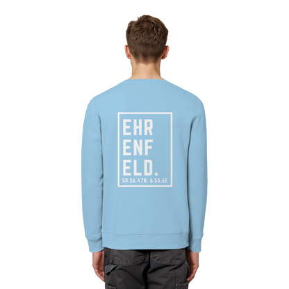 Ehrenfeld Koordinaten (großer Druck auf dem Rücken) - Organic Basic Unisex Sweatshirt