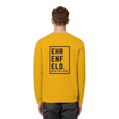 Ehrenfeld Koordinaten (großer Druck auf dem Rücken) - Organic Basic Unisex Sweatshirt