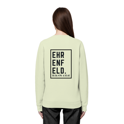 Ehrenfeld Koordinaten (großer Druck auf dem Rücken) - Organic Basic Unisex Sweatshirt