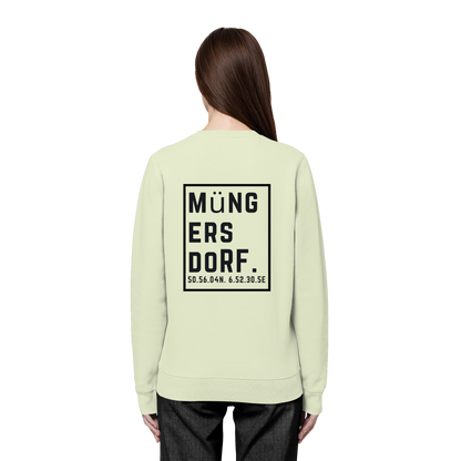Müngersdorf Koordinaten (großer Druck auf dem Rücken) - Organic Basic Unisex Sweatshirt