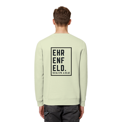 Ehrenfeld Koordinaten (großer Druck auf dem Rücken) - Organic Basic Unisex Sweatshirt