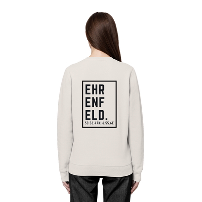 Ehrenfeld Koordinaten (großer Druck auf dem Rücken) - Organic Basic Unisex Sweatshirt