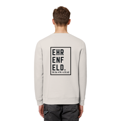 Ehrenfeld Koordinaten (großer Druck auf dem Rücken) - Organic Basic Unisex Sweatshirt