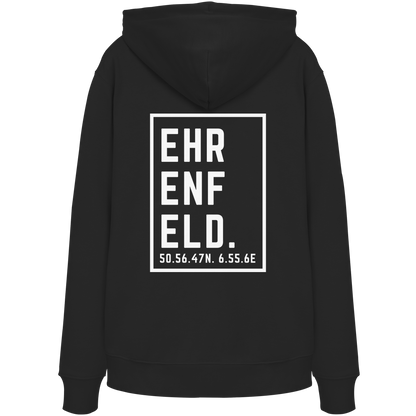 Ehrenfeld Koordinaten (großer Druck auf dem Rücken) - Organic Hoodie