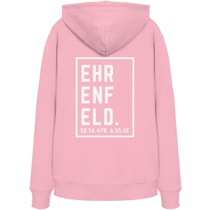 Ehrenfeld Koordinaten (großer Druck auf dem Rücken) - Organic Hoodie