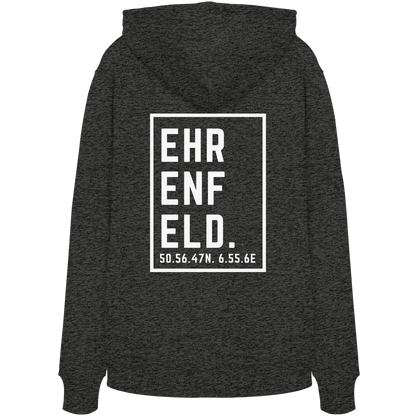 Ehrenfeld Koordinaten (großer Druck auf dem Rücken) - Organic Hoodie