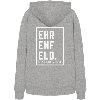 Ehrenfeld Koordinaten (großer Druck auf dem Rücken) - Organic Hoodie
