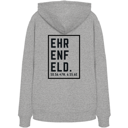 Ehrenfeld Koordinaten (großer Druck auf dem Rücken) - Organic Hoodie