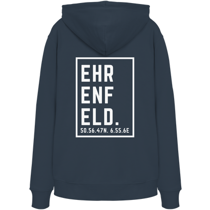 Ehrenfeld Koordinaten (großer Druck auf dem Rücken) - Organic Hoodie