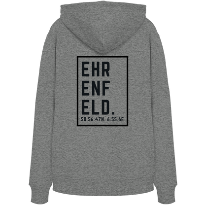 Ehrenfeld Koordinaten (großer Druck auf dem Rücken) - Organic Hoodie