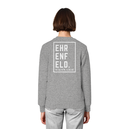 Ehrenfeld Koordinaten (großer Druck auf dem Rücken) - Organic Lightweight Sweatshirt