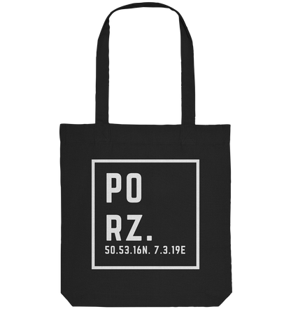 Porz Koordinaten (Druck)  - Organic Tote-Bag