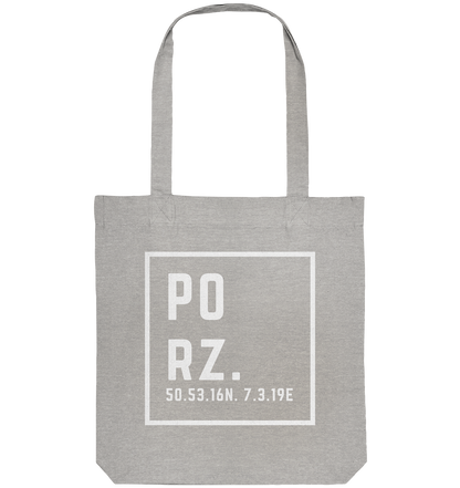 Porz Koordinaten (Druck)  - Organic Tote-Bag