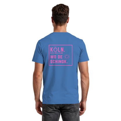 Wo de Sonn schingk - Köln Druck Rücken - Premium Classic T-Shirt