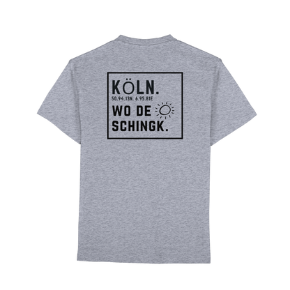 Wo de Sonn schingk - Köln Druck Rücken  - Premium Classic T-Shirt