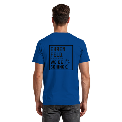 Wo de Sonn schingk - Ehrenfeld Druck Rücken - Premium Classic T-Shirt