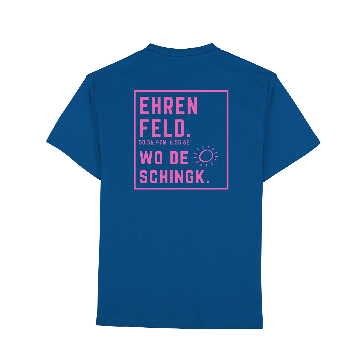 Wo de Sonn schingk - Ehrenfeld Druck Rücken  - Premium Classic T-Shirt