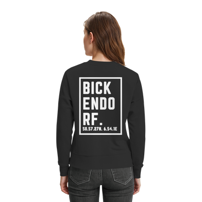 Bickendorf Koordinaten (großer Druck auf dem Rücken) - Premium Sweatshirt