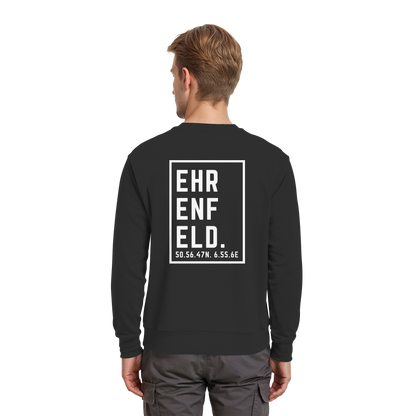 Ehrenfeld Koordinaten (großer Druck auf dem Rücken) - Premium Sweatshirt
