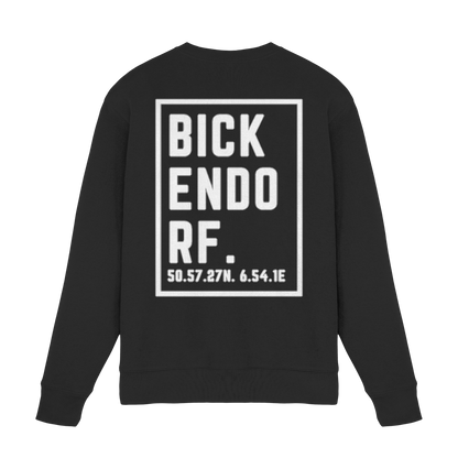 Bickendorf Koordinaten (großer Druck auf dem Rücken) - Premium Sweatshirt