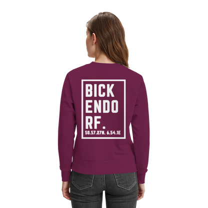 Bickendorf Koordinaten (großer Druck auf dem Rücken) - Premium Sweatshirt